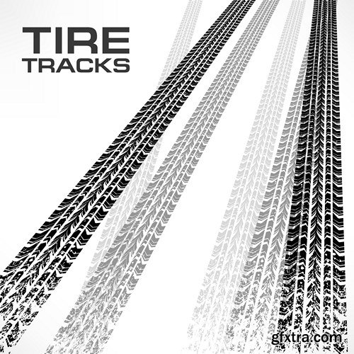 Tire Tracks - 25x EPS