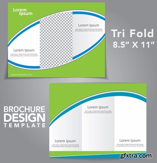 Collection of business templates flyer banner brochure booklet 25 Eps