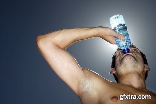 Collection of man drinks water sports fitness water bottle liquid people 25 HQ Jpeg