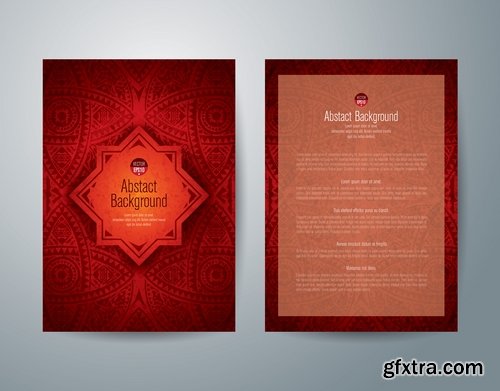 Collection of vector background image background is African theme flyer banner poster 25 EPS