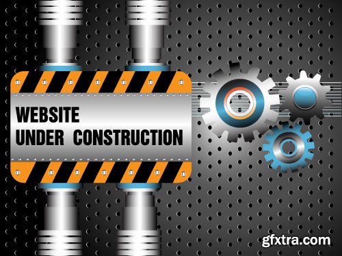 website construction 8X EPS