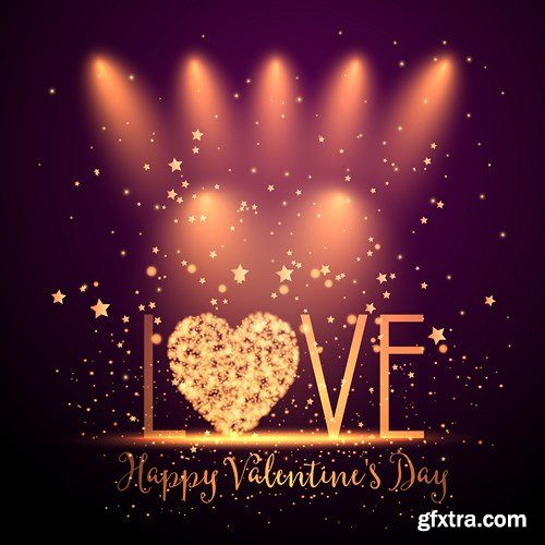 St. Valentine's Day, Hearts, Love 8 - 25xEPS
