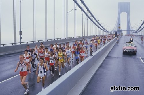 Collection of marathon running grupa people running sport finish 25 HQ Jpeg
