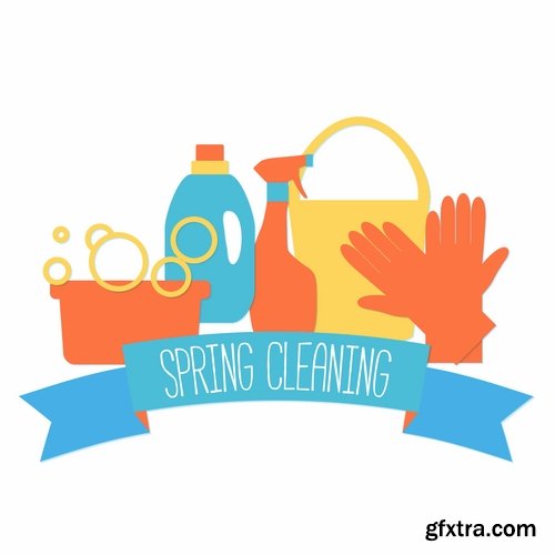 Collection of dry cleaning dry cleaning washing machine vector image 25 EPS