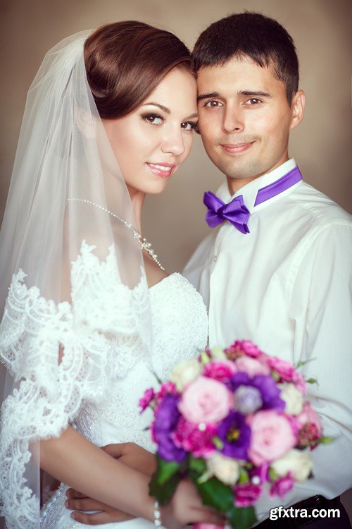 Beautiful wedding couple, 10 x UHQ JPEG