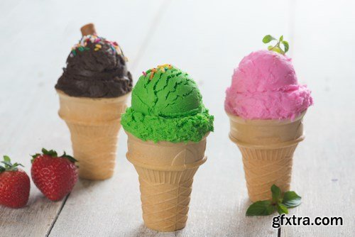 Ice Cream and Sorbet 3 - 25xUHQ JPEG