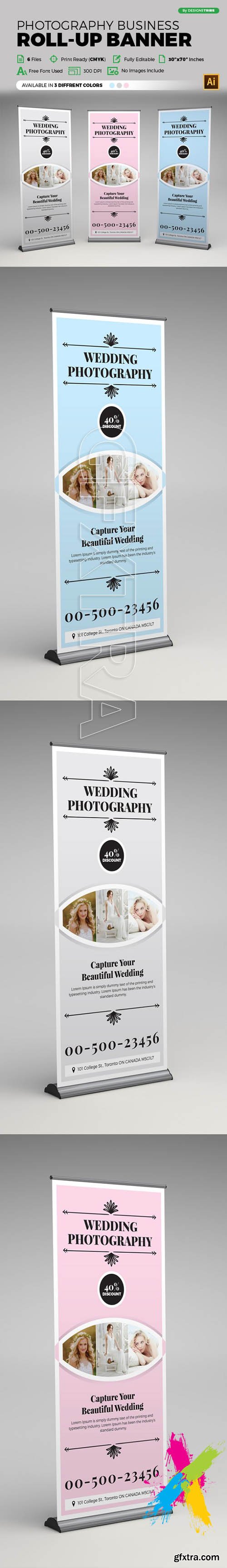 CM - Photography Roll Up Banner 1512921
