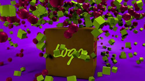 3D Abstract Logo Reveal - 13704123