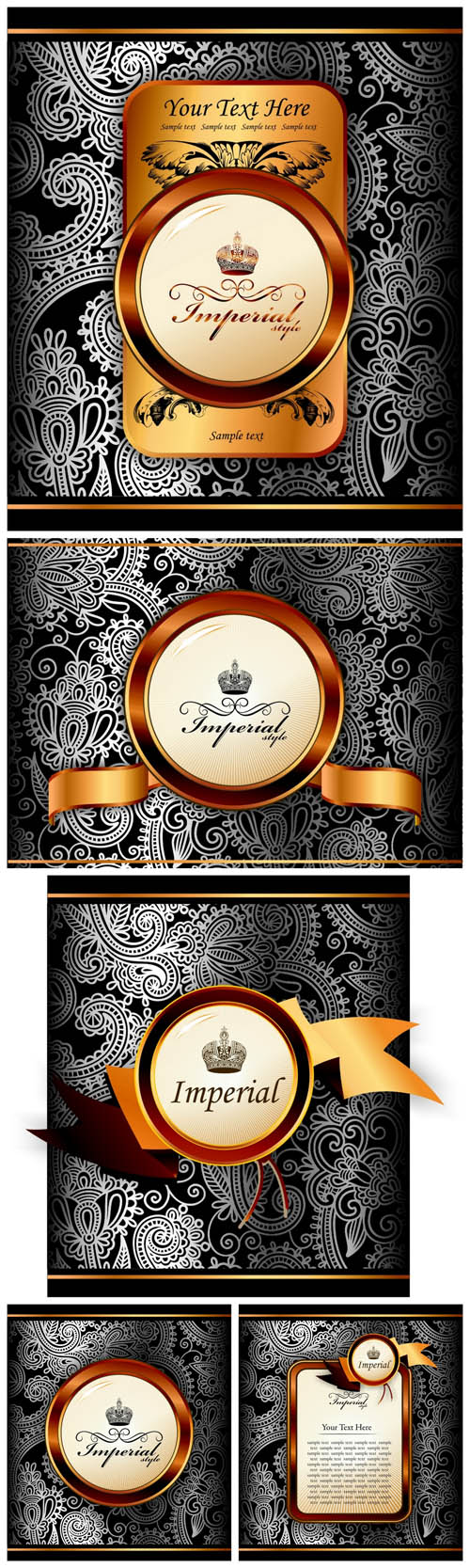 Silver Gold Vector Backgrounds - Gold, Silver, patterns, vector, background