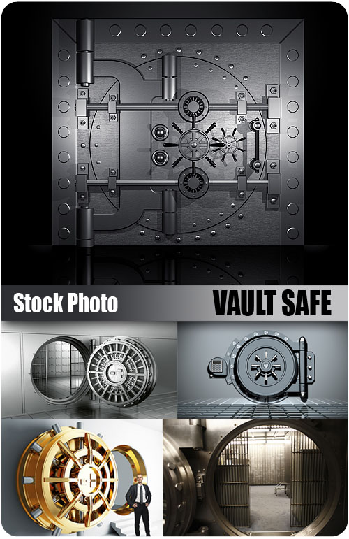 UHQ Stock Photo - Vault Safe