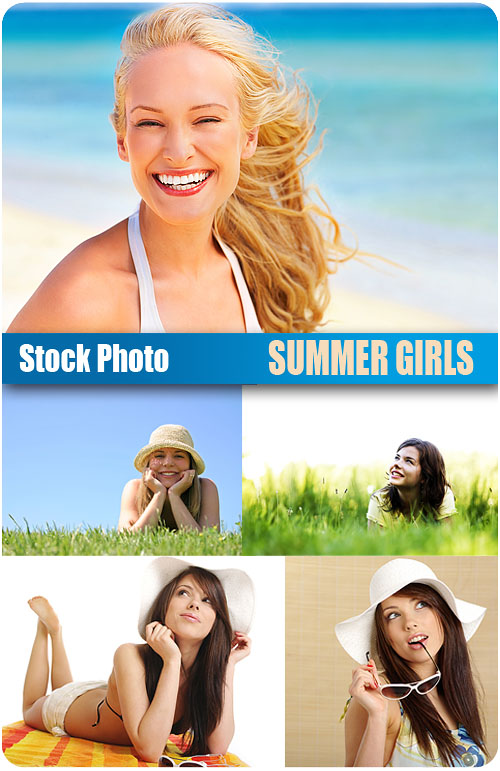 Stock Photo - Summer Girls