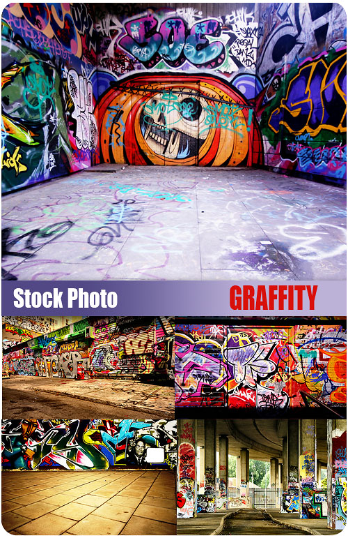 UHQ Stock Photo - Graffity