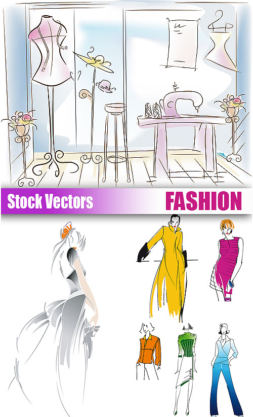 Stock Vectors - Fashion