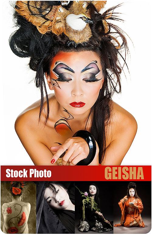 UHQ Stock Photo - Geisha