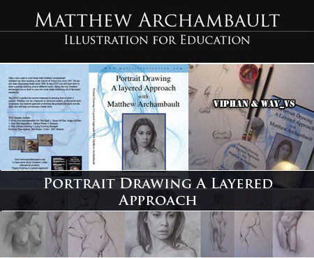 Matthew Archambault - Portrait Drawing A Layered Approach