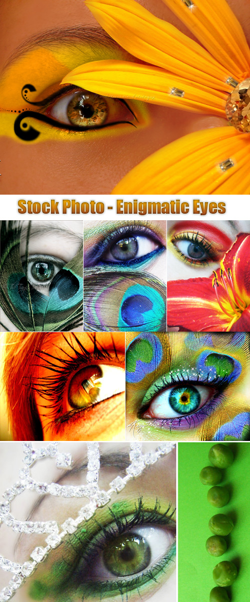 Stock Photo - Enigmatic Eyes