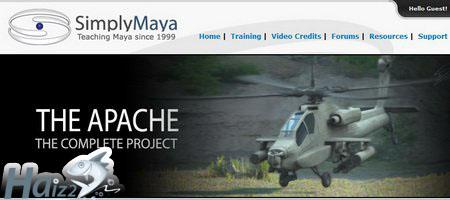 Simply Maya - Apache Tutorial: The Complete Apache Helicopter Project Reup