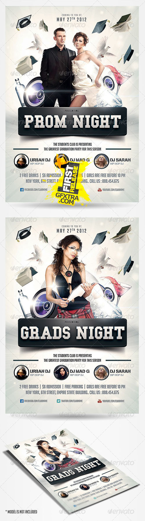 GraphicRiver - Graduation Prom Flyer