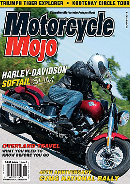 Motorcycle Mojo Magazine - August 2012