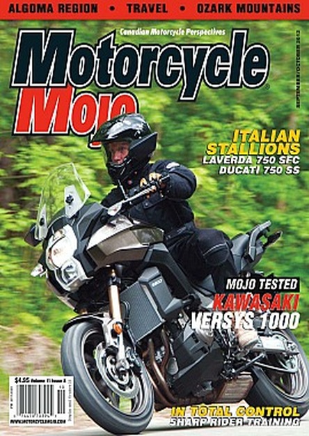 Motorcycle Mojo Magazine - September / October 2012  