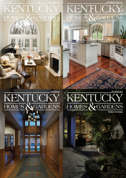 Kentucky Homes and Gardens March-October 2012  