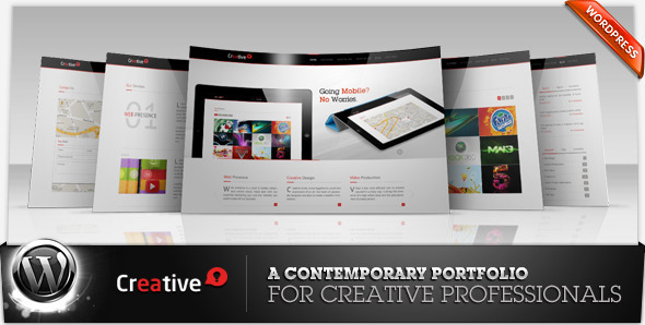 ThemeForest - Creative Portfolio v.1.0 - Wordpress Theme - Full Article