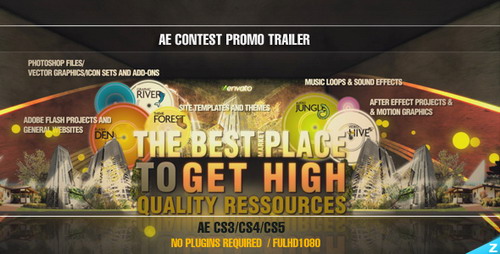 Contest Promo Trailer Project — After Effects Project (Videohive)
