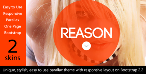 ThemeForest - Reason - HTML5 Responsive Parallax on Bootstrap
