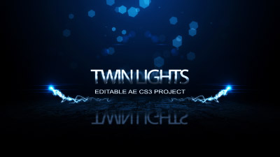 Twin Lights - After Effect Template