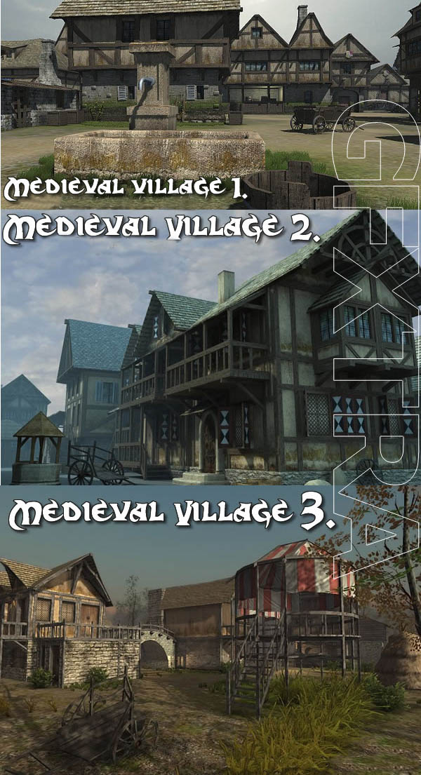 Dexsoft - Medieval Village 1 2 3