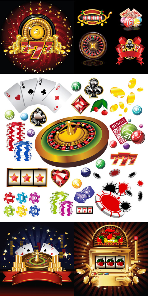 Casino - Set of Vector Elements #5
