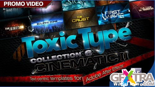ToxicType Collection 6 - Cinematic II (After Effects Projects and DJ Projects)