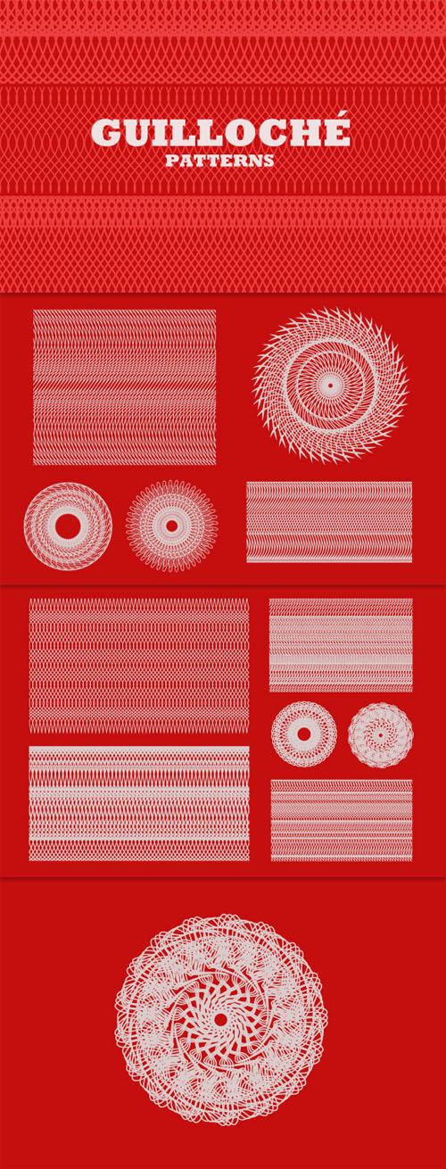 WeGraphics - Vector Guilloche Patterns