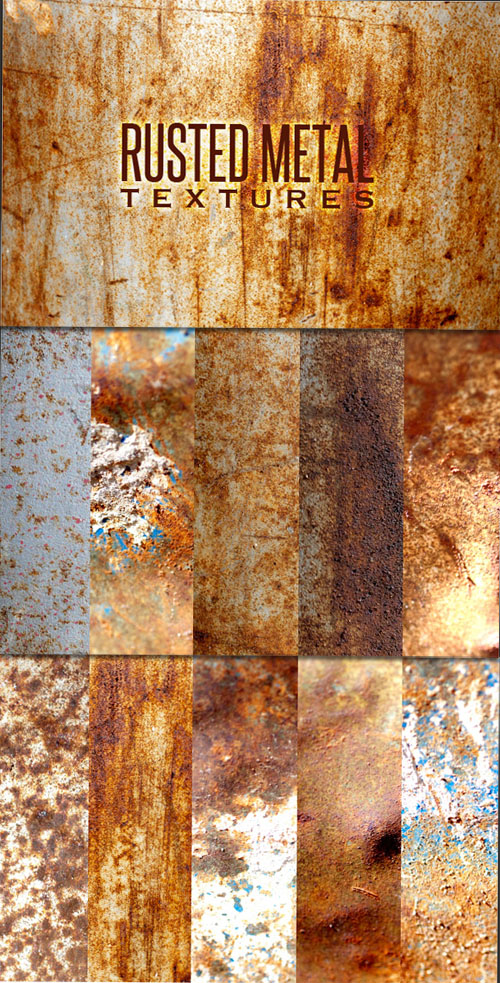 WeGraphics - Rusted Metal Texture Pack