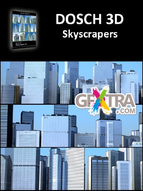 DOSCH DESIGN - 3D: Skyscrapers V1