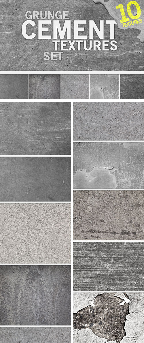 Designtnt - Grunge Cement Textures