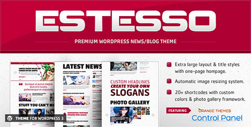 ThemeForest - Estesso v1.2.4 - Modern Experimental Wordpress Theme
