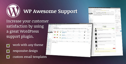 CodeCanyon - WP Awesome Support v1.1.6 - Responsive Ticket System