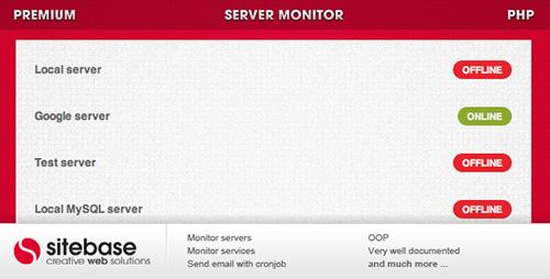 CodeCanyon - Server monitor v1.1.0 - 53028