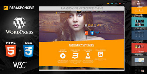 ThemeForest - Parasponsive v2.2 - WordPress, Responsive, Parallax
