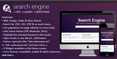 CodeCanyon - PHP Search Engine v1.2