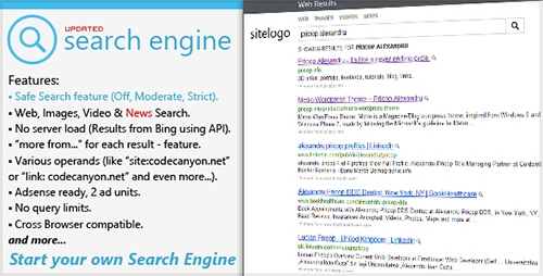 CodeCanyon - PHP Search Engine v1.5