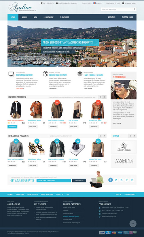 OmegaTheme - OT Azuline - Fashion Shop Responsive Joomla 2.5 Template