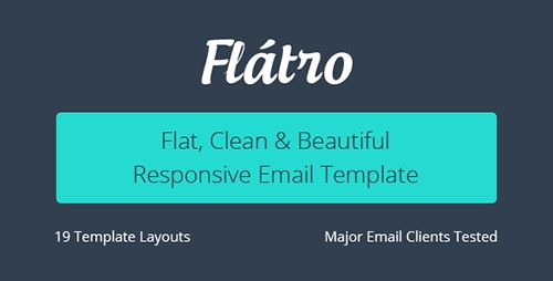 ThemeForest - Flatro - Responsive Email Newsletter Templates - RIP