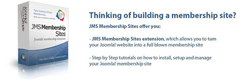 JMS Membership sites for Joomla 2.5