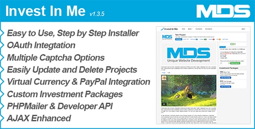 CodeCanyon - Invest In Me v1.3.5