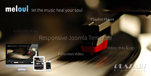 TemPlaza - Meloul v1.5 - Music Responsive Joomla Template