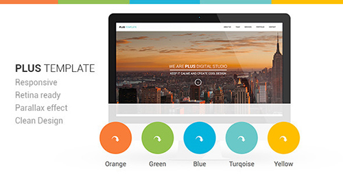 ThemeForest - Plus Responsive Retina Ready One-Page Template - RIP