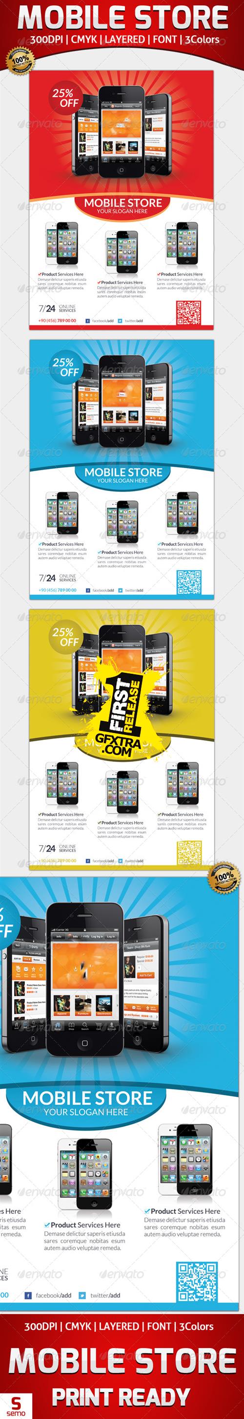 GraphicRiver - Mobile Flyer Template