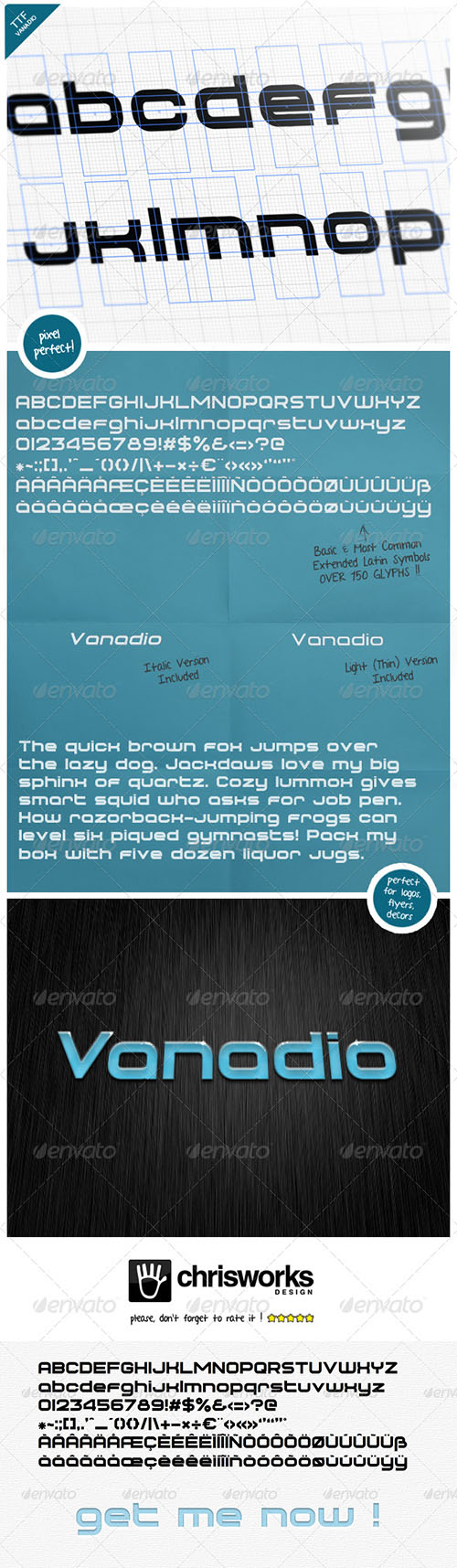 GraphicRiver - Vanadio - TTF Fonts
